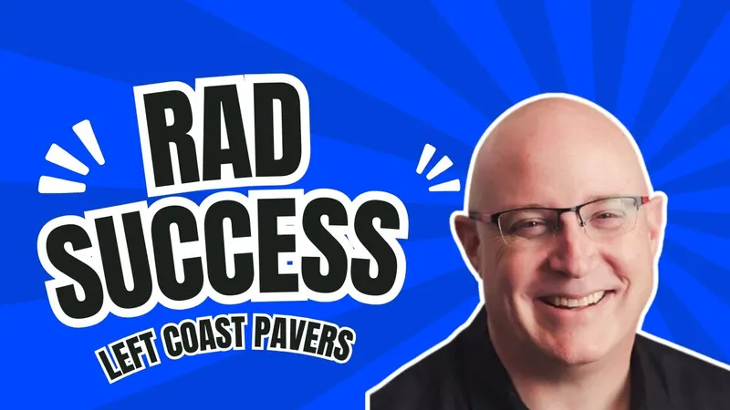 Poster frame — Darrell, Left Coast Pavers
